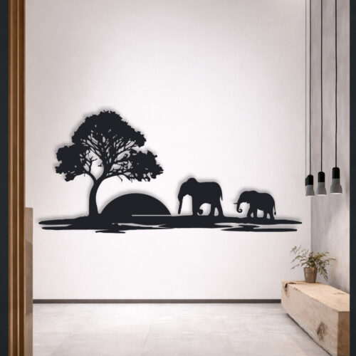 African Safari Wall Art AW02
