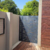 Pedestrian single swing gates